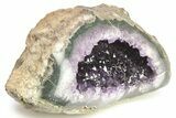 Dark Purple Amethyst Geode - Uruguay #275660-2